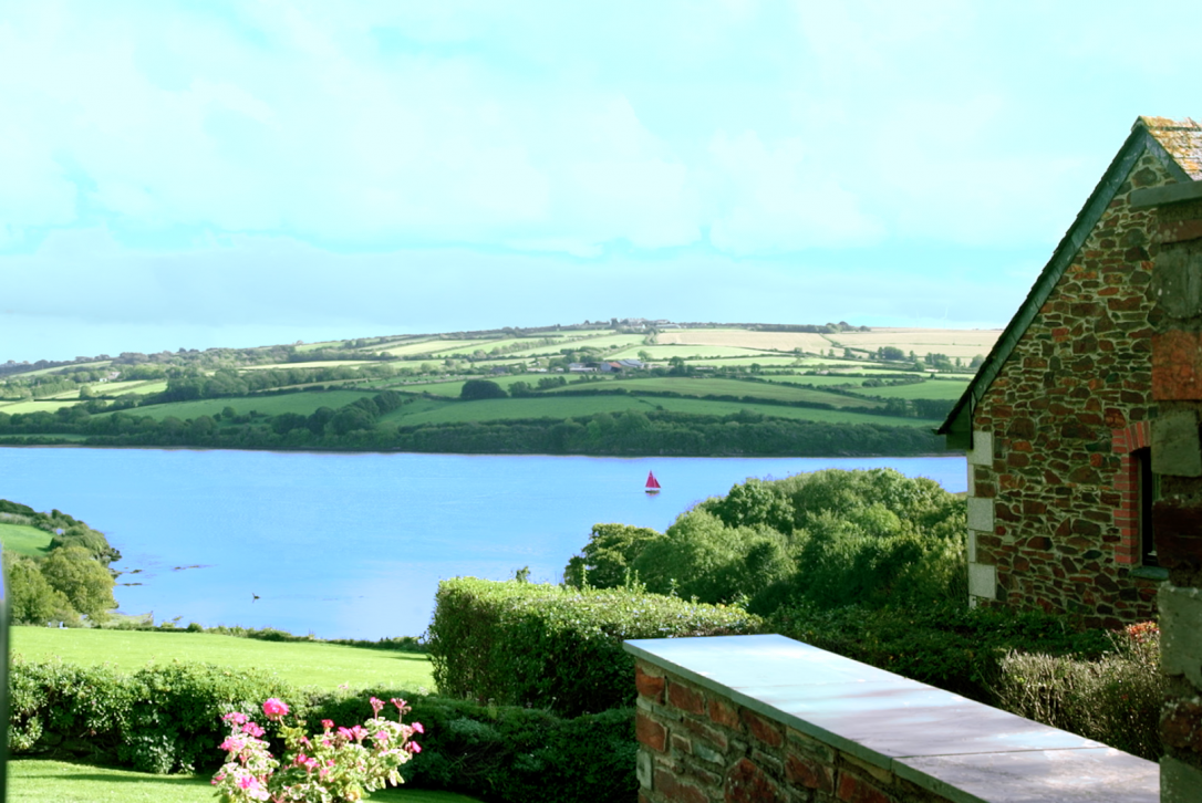 View from The Orchard, a self-catering holiday home in Rock, North Cornwall