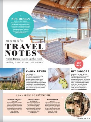 Polzeath property Dry Creek House features in the round up of the most exciting travel destinations