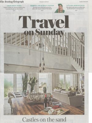 Carn Mar features in the Sunday Telegraph's top 20 brilliant beach houses