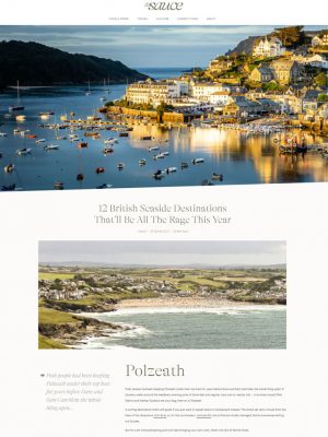 Latitude50 feature in the top picks for Polzeath in the best British Seaside Resorts by The Sauce