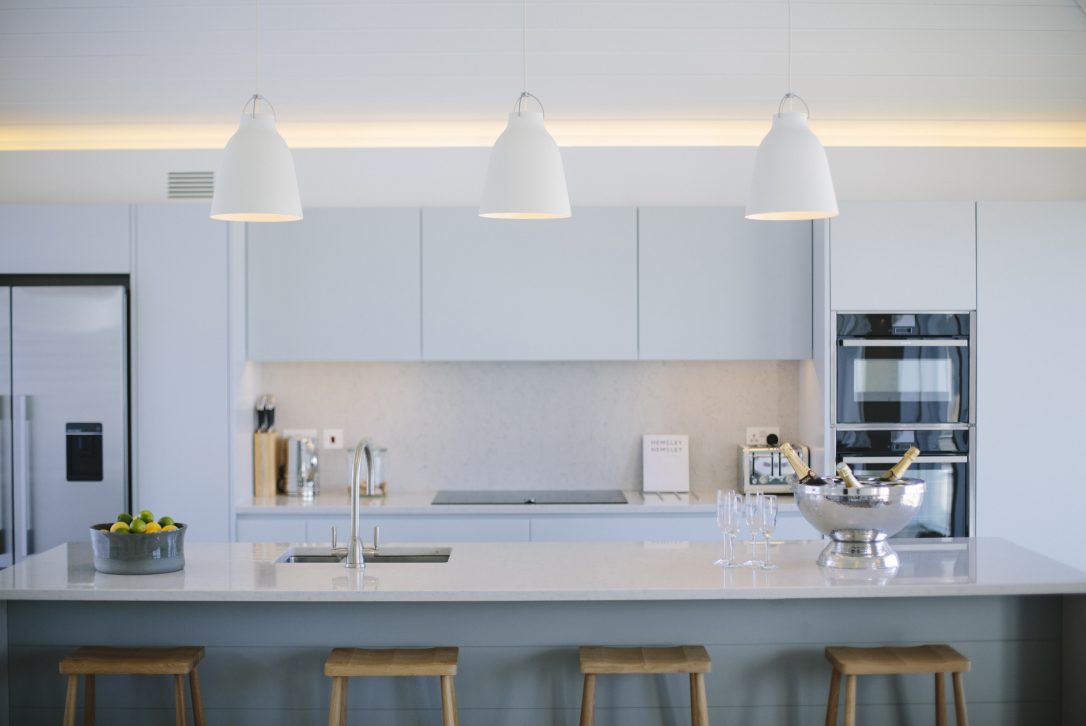 Kitchen at Carn Mar in Polzeath