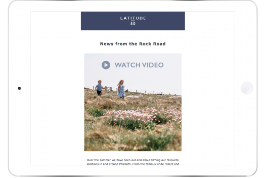 News from the Rock Road, the Latitude50 newsletter