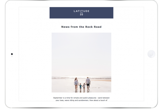 The Latitude50 newsletter