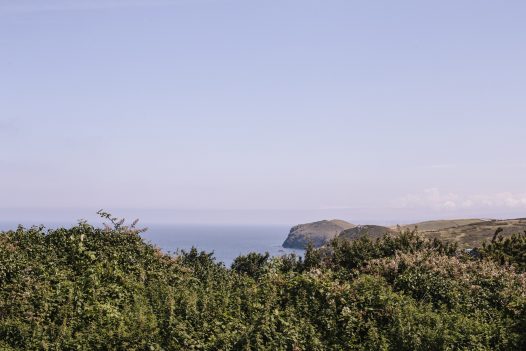 Sea view from Troy, a self-catering holiday home in Polzeath, North Cornwall