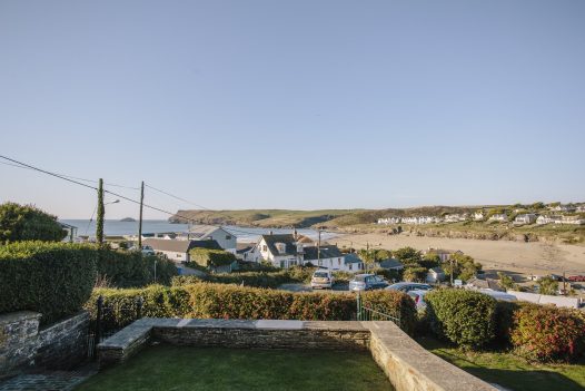 Sea view from No 2 Pentire View, a self-catering holiday home in Polzeath, North Cornwall