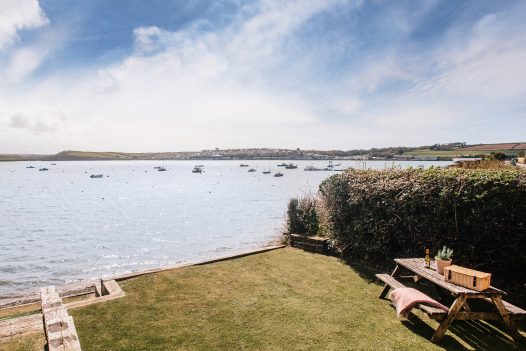 Estuary view from Wheel Cottage, a self-catering holiday home in Rock, North Cornwall