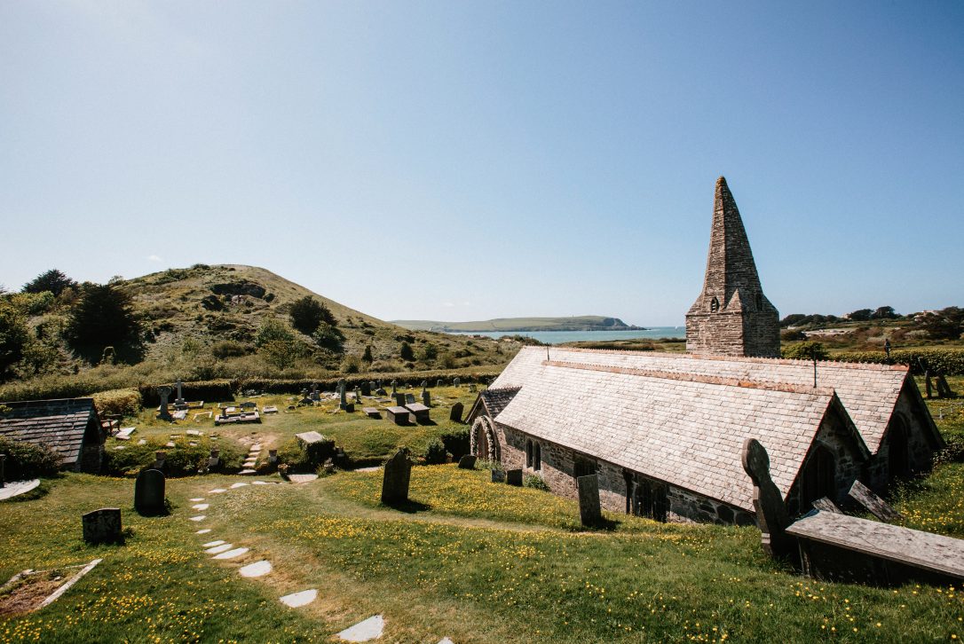 St Enodoc Church, Daymer Bay, North Cornwall