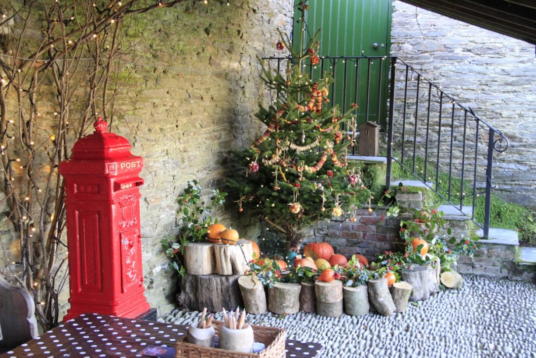 Christmas at The Lost Gardens of Heligan, Cornwall