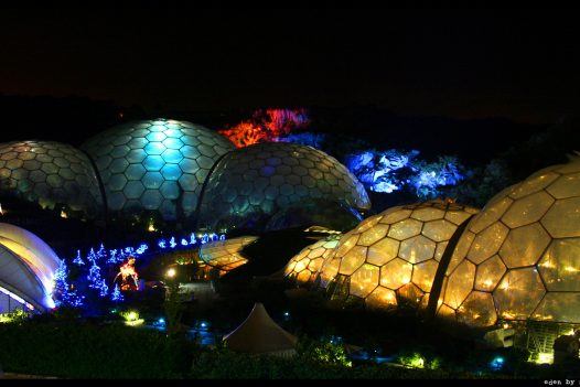 The Eden Project Christmas Festival, Cornwall