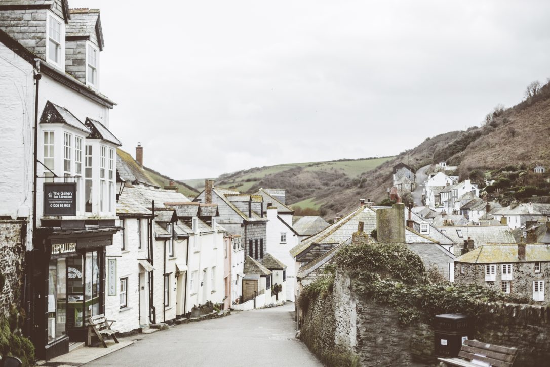 Streets of Port Isaac, North Cornwall