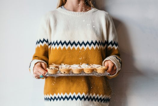 Homemade mince pies