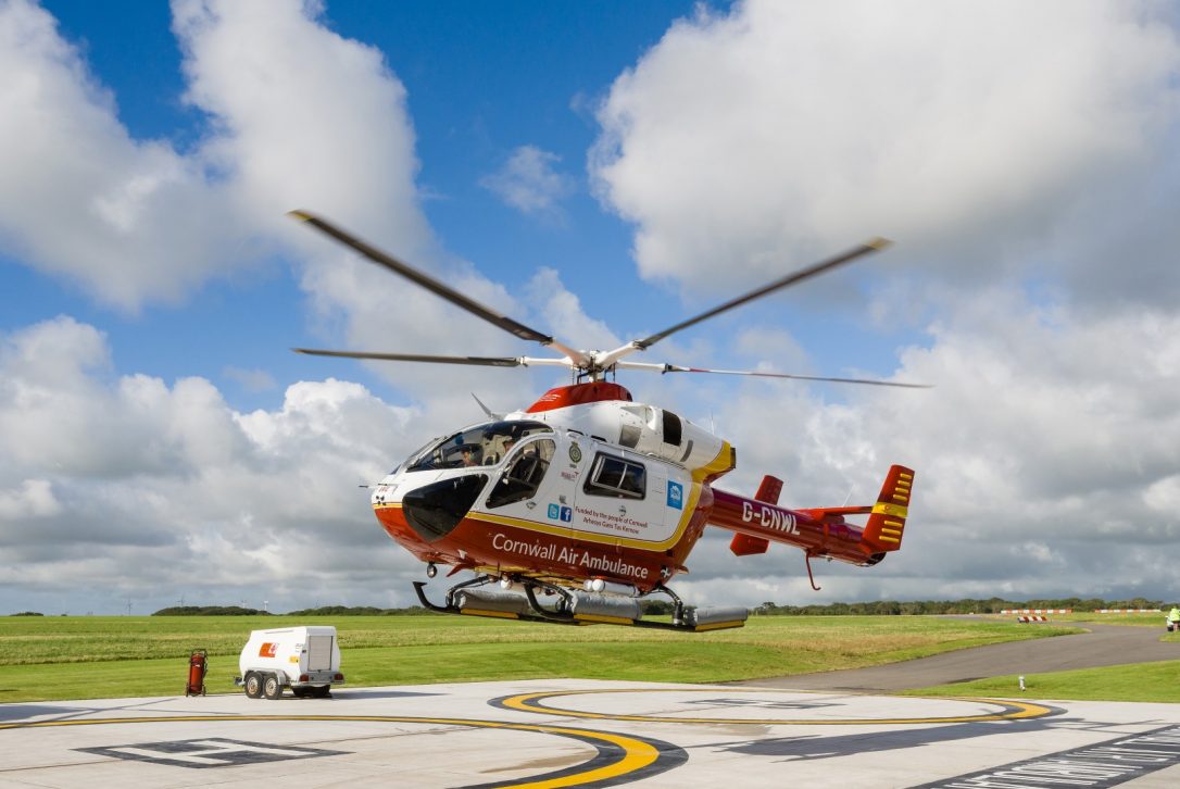 Latitude50 are supporting the Cornwall Air Ambulance Heli Appeal