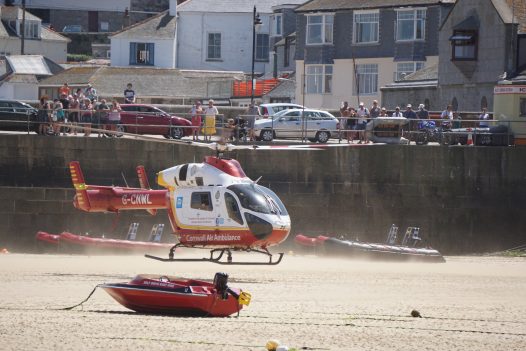 Latitude50 are supporting the Cornwall Air Ambulance Heli Appeal