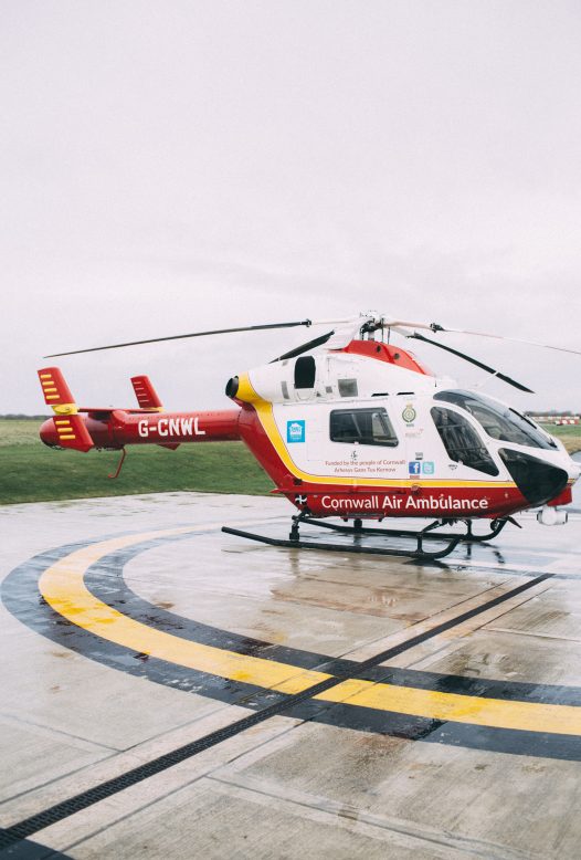 Latitude50 are supporting the Cornwall Air Ambulance Heli Appeal