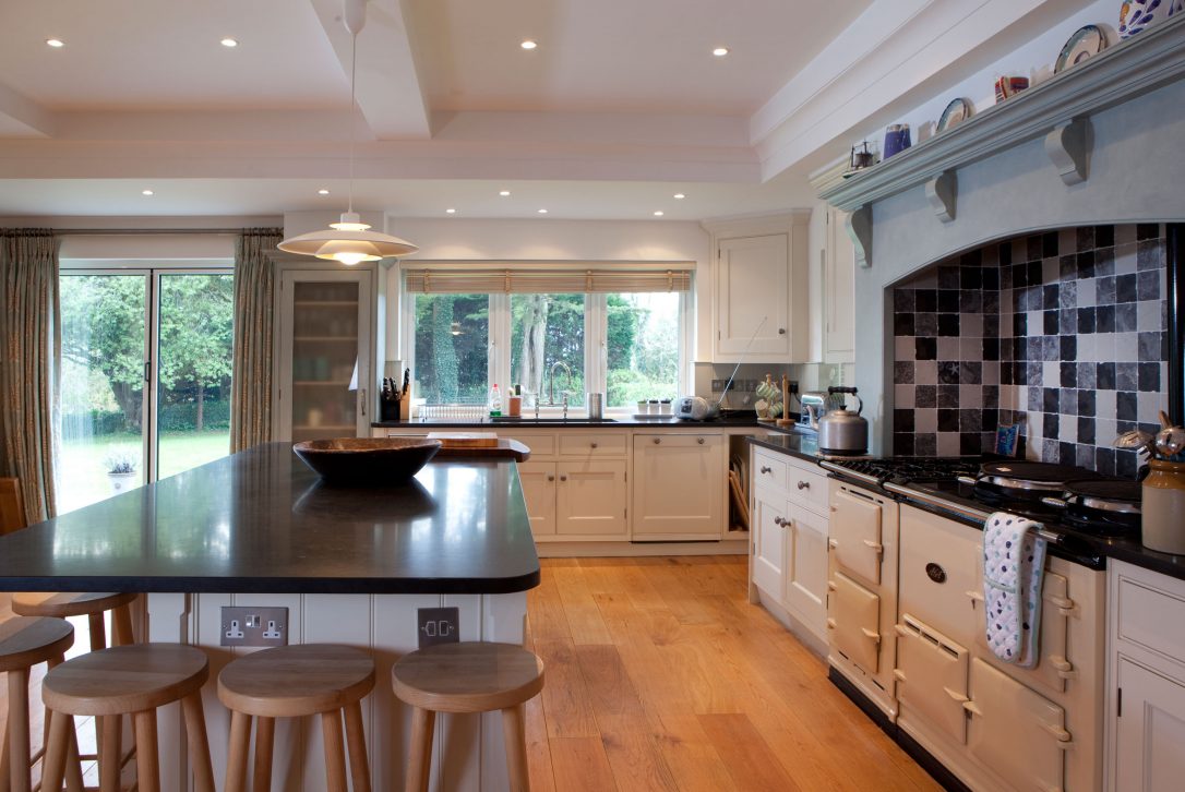 Kitchen at Buzza Vean, a self-catering holiday home in Rock, North Cornwall