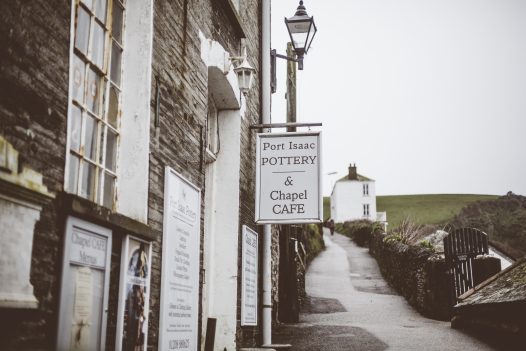 Port Isaac Pottery and Chapel Cafe