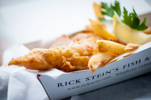 Rock Stein's fish and chips takeaway in Padstow