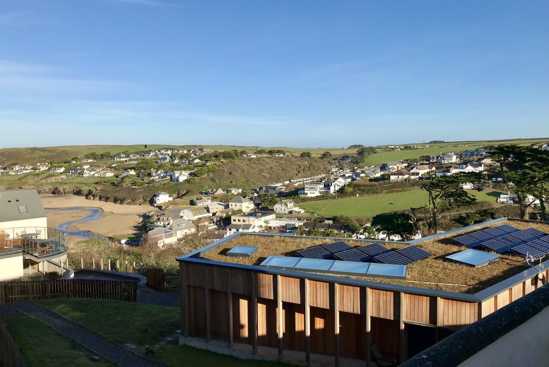 Exterior of Dry Creek House, a self-catering holiday home in Polzeath, North Cornwall