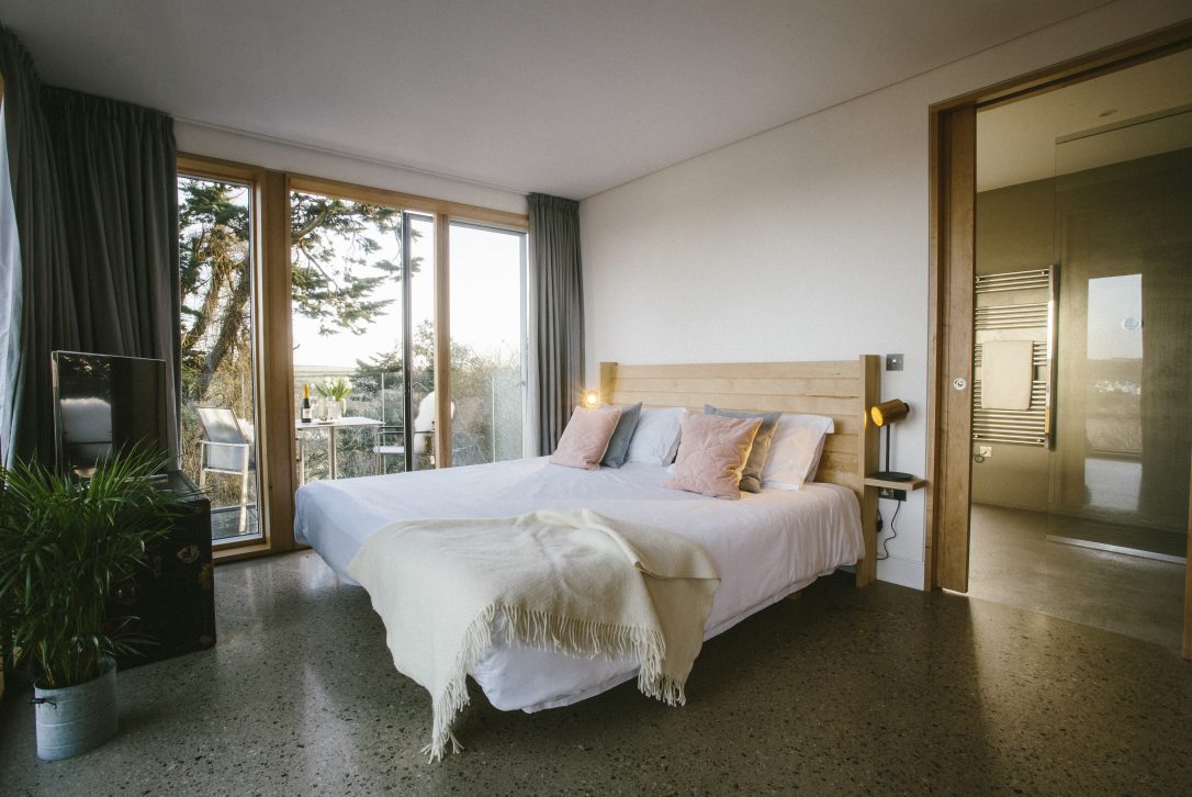 Master bedroom at Dry Creek House, a self-catering holiday cottage in Polzeath, North Cornwall