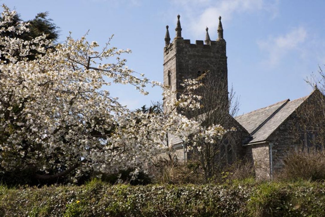 St Endellion Church near Port Isaac, North Cornwall