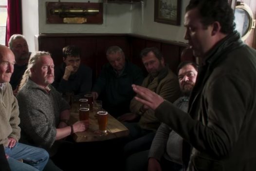 The Golden Lion pub in Port Isaac was one of the locations for the Fisherman's Friends film
