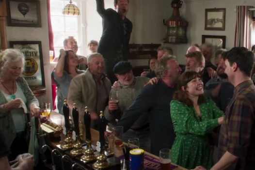The Golden Lion pub in Port Isaac was one of the locations for the Fisherman's Friends film