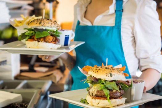 The Blue Tomato, a cafe in Rock, North Cornwall