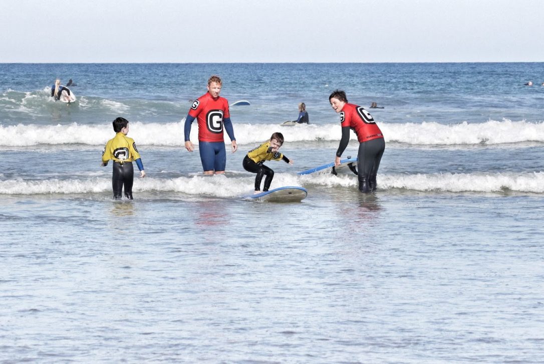 George's Surf School, Polzeath, North Cornwall