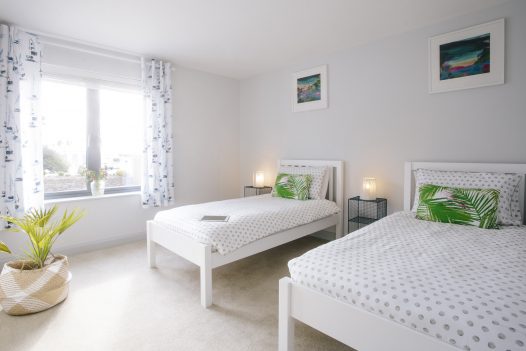 Smaller groups can use just two or three bedrooms at Appleby, a self-catering holiday home in Daymer Bay, North Cornwall