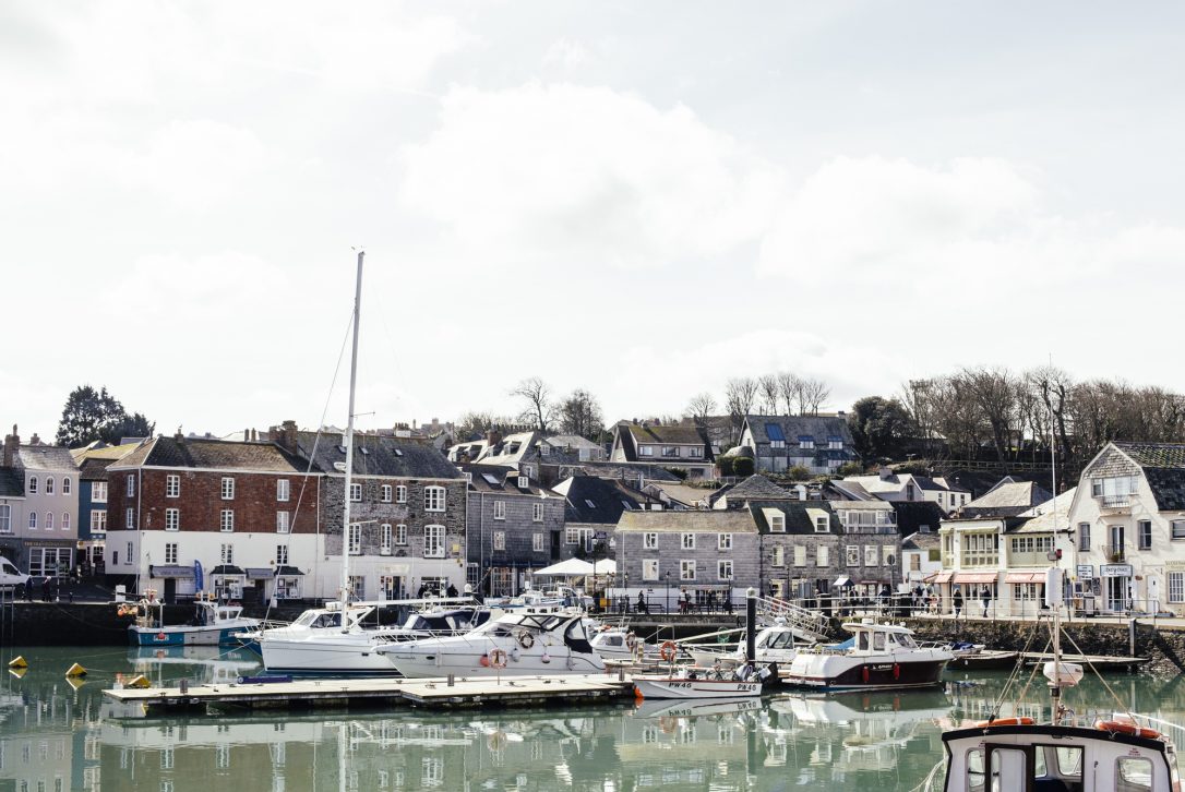 Padstow harbour in North Cornwall