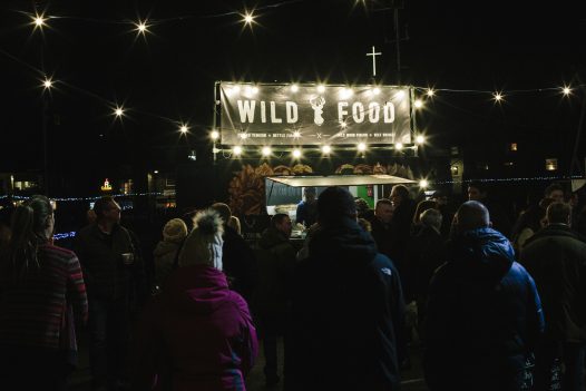 Food at Padstow Christmas Festival