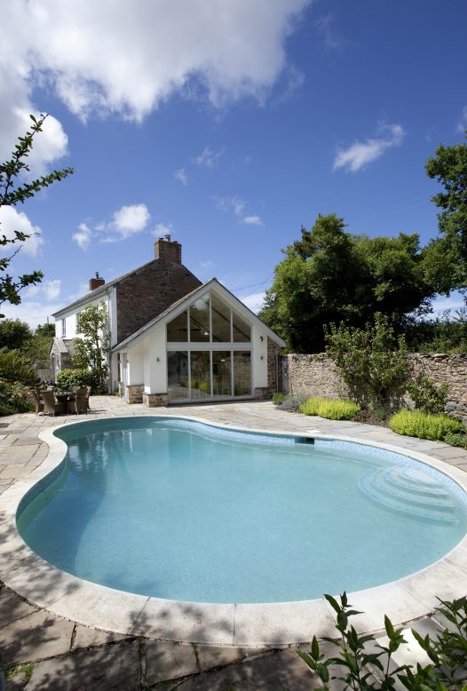 Penquite House, a luxury self-catering holiday home near Port Isaac with heated swimming pool