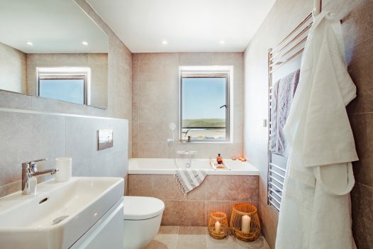 Chyanna, Gwel Trelsa and Polsted, three brand new luxury self-catering beach houses next to Ann's Cottage and right beside the beach in Polzeath