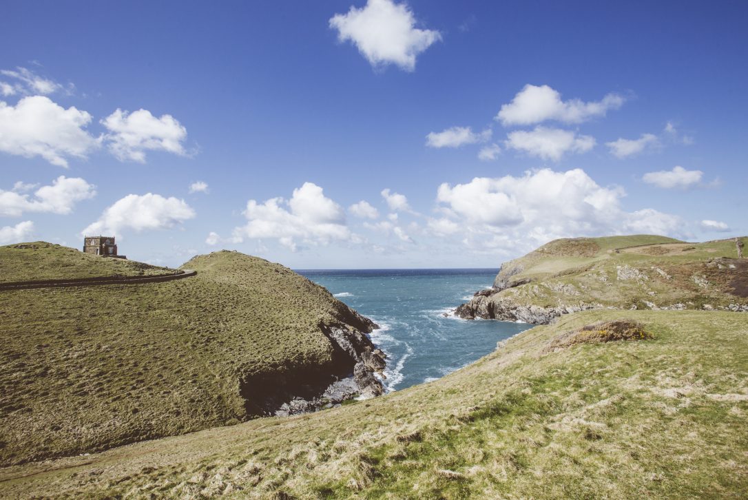 View across Port Quin, North Cornwall