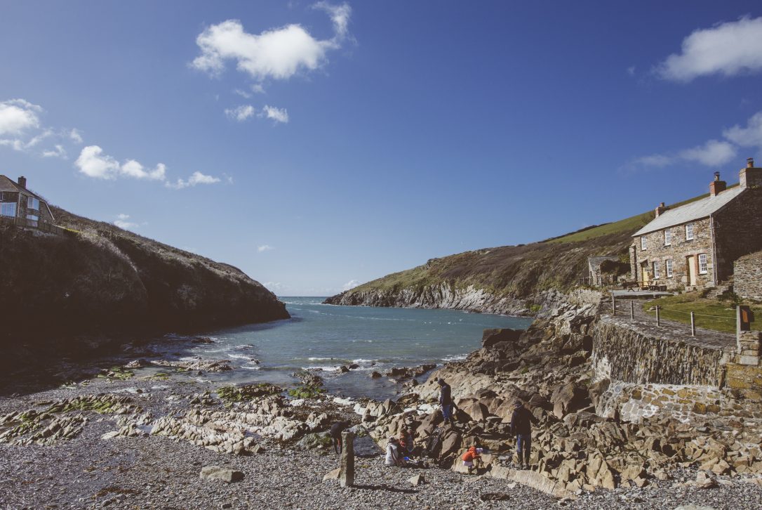 View across Port Quin, North Cornwall