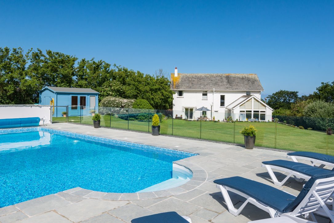 The swimming pool at Gwel Mor near Port Isaac