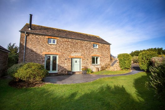 Exterior view of The Barn at Polzeath