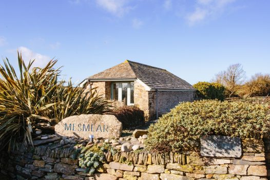 Exterior view of The Tractor Shed in the Mesmear Estate, Polzeath