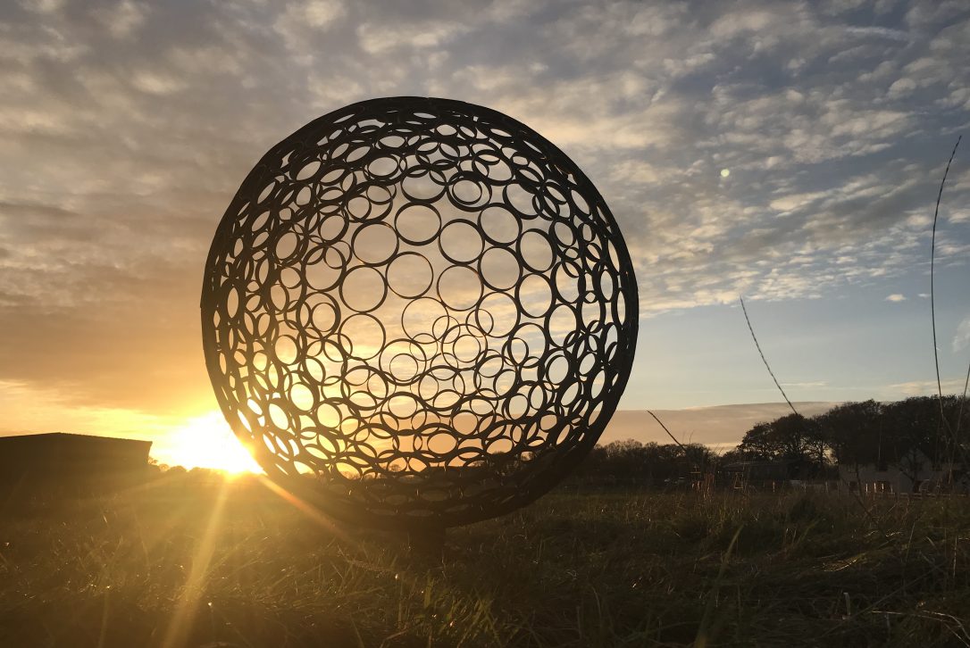 The Porthilly Sculpture Garden in Rock North Cornwall