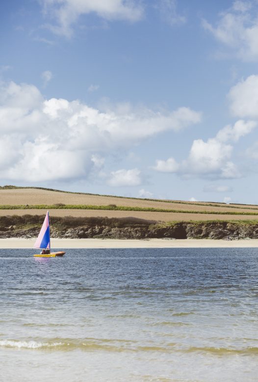 Rock is the perfect place to try your hand at sailing