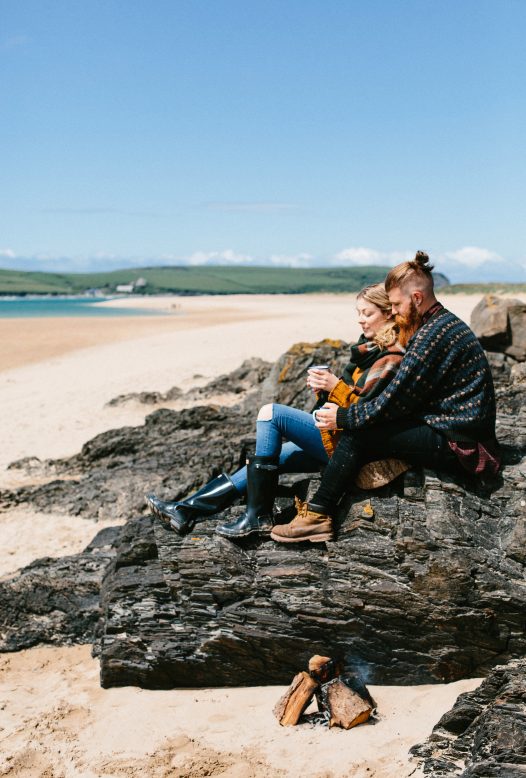 A September break in North Cornwall wouldn't be complete without a beach barbecue