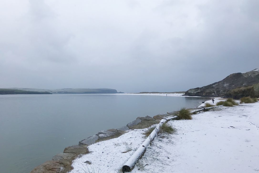 Snow in Cornwall