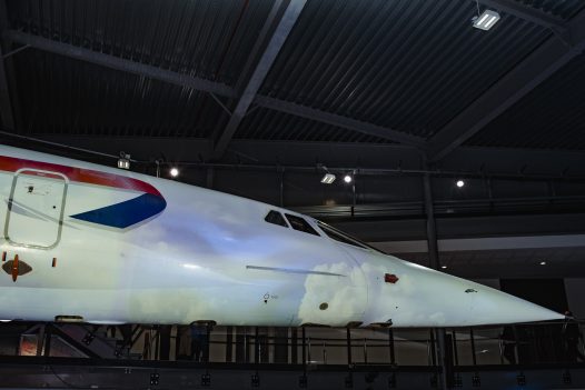 Concorde at Aerospace Bristol at the South West Tourism Awards