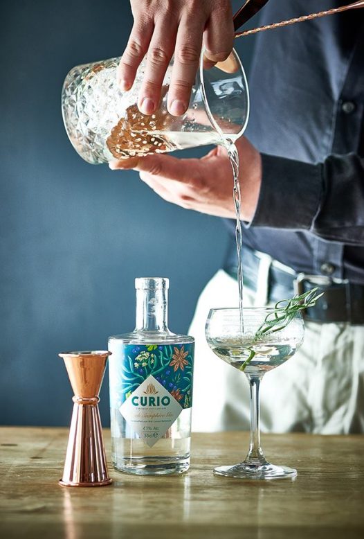 Curio Samphire gin - Latitude50's top 5 Cornish gins