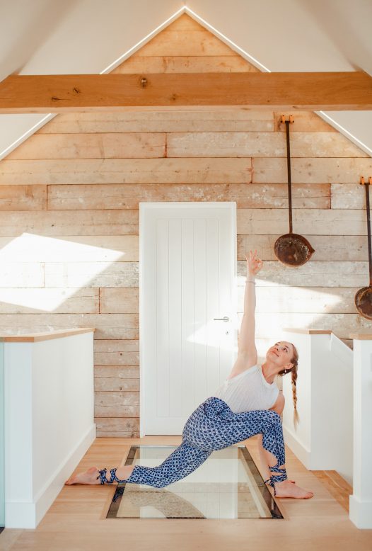 Private yoga on holiday in North Cornwall