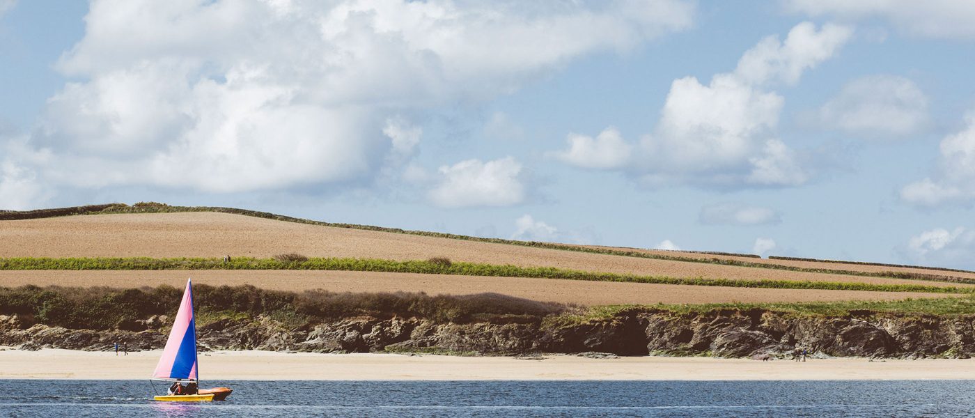 Sailing on the Camel Estuary, North Cornwall