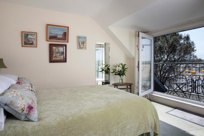 Bedroom one (master) at 2 Slipway, a self-catering holiday cottage in Rock, North Cornwall