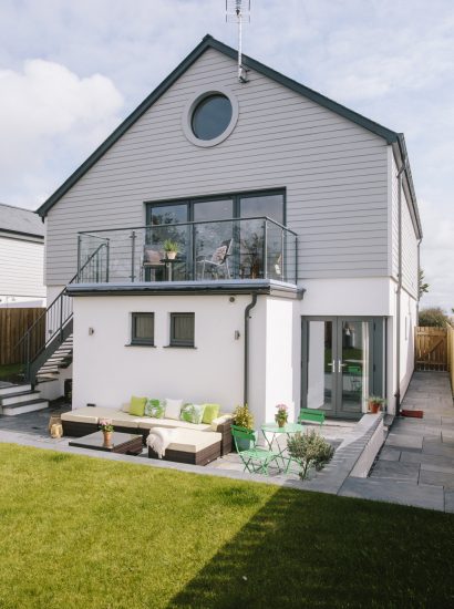 Back view of Appleby, a self-catering holiday home between Polzeath and Daymer Bay, North Cornwall