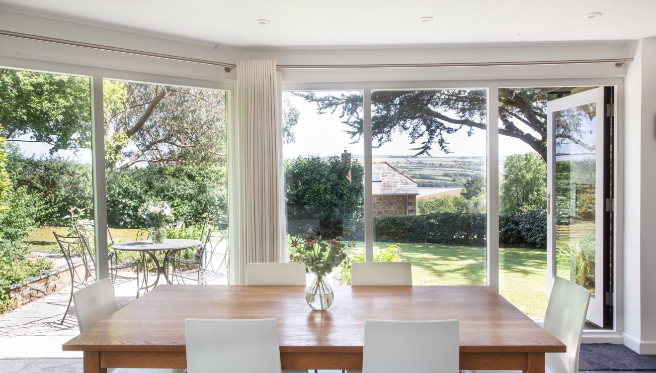 Dining room at Badger Cottage, a self-catering holiday home in Rock, North Cornwall