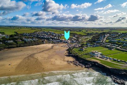 Driftwood and Hideaway, luxury self-catering apartments with roof garden in Polzeath, North Cornwall